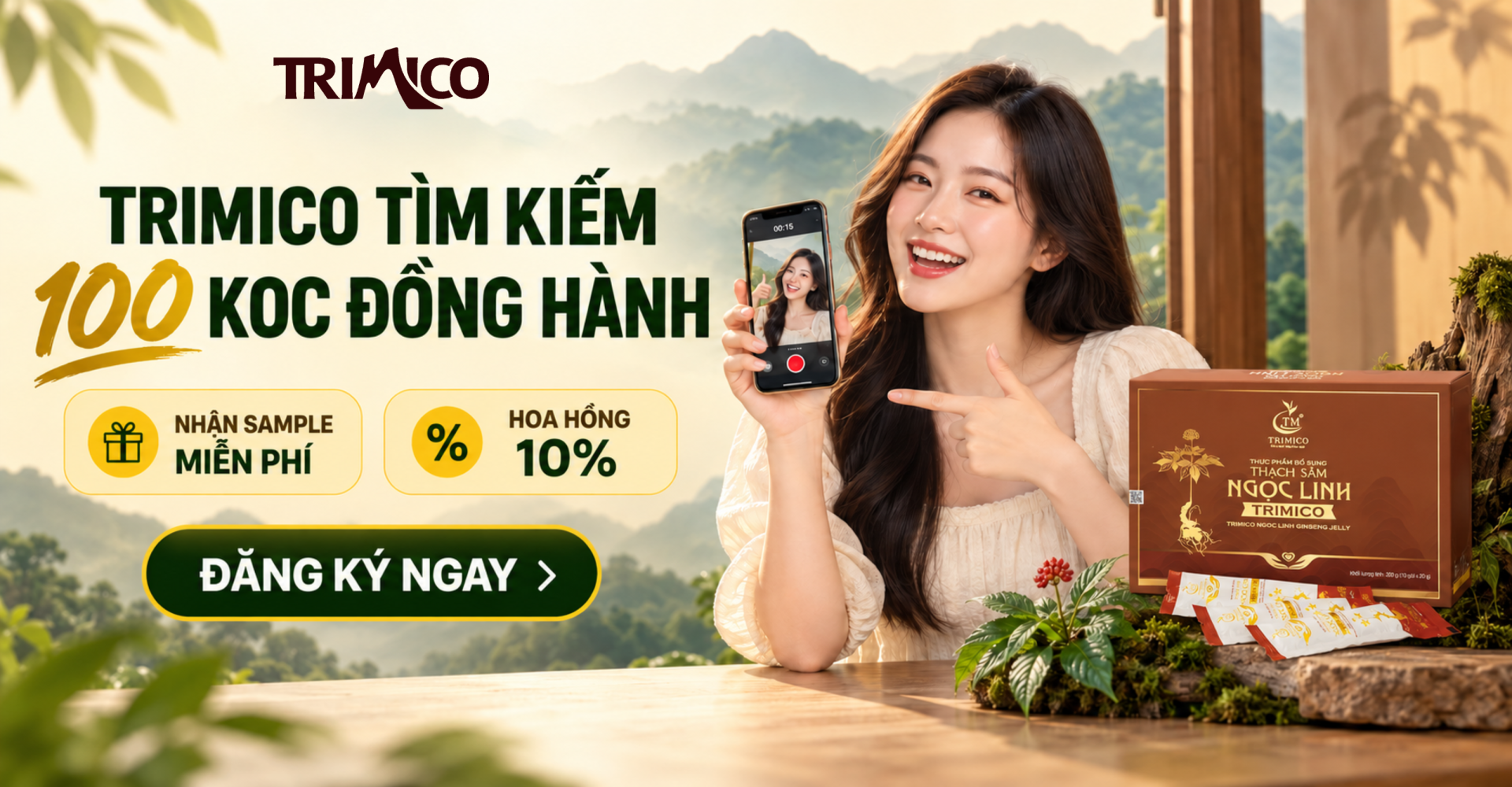 TRIMICO mở đơn hợp t&aacute;c 100 KOC